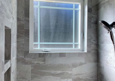 Tile picture with window